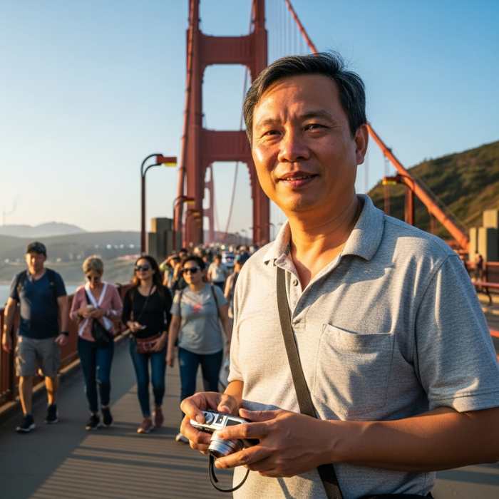 Truong Cong Hai, US Tourist and Family Visit Visa with SIEC